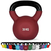 Msports Kettlebell Neopren Kettlebell 30 kg rot