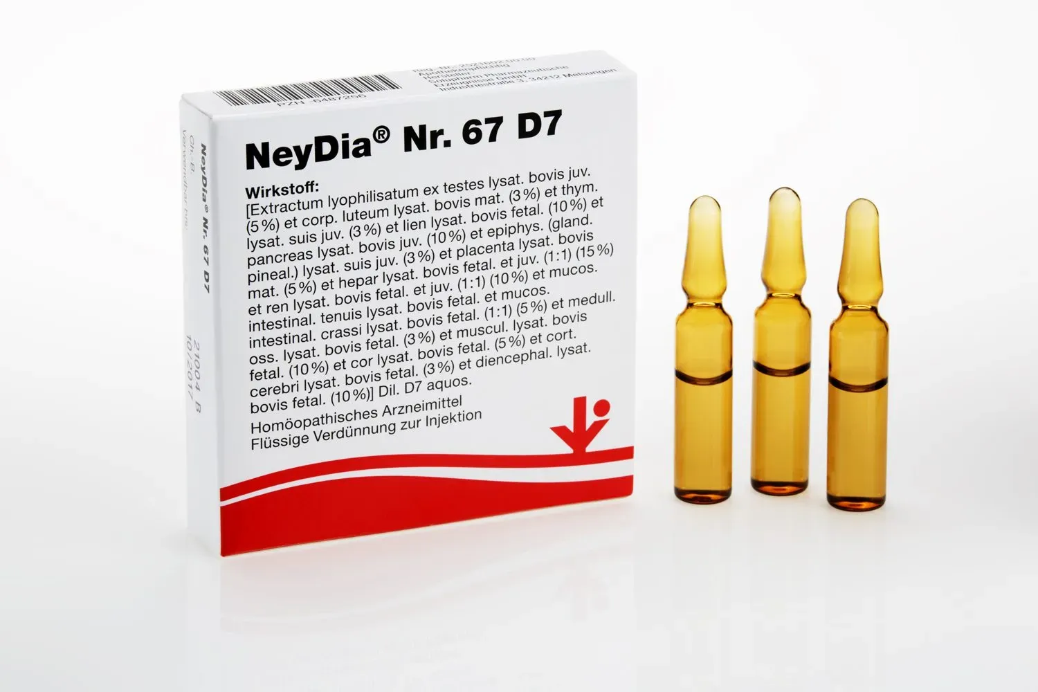 Neydia Nr.67 D7 Klinikpackung Ampullen 10x5x2ml