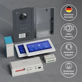 Goliath Intercom Goliath Basic-Line 2-Familienhaus Video Türsprechanlage