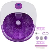 Sensio Luxus Fuß Spa Massagegerät Pediküre Bad - Digitaler Touchscreen Temperaturregelung - Neun Pediküre plus drei Massagezubehör - Verwöhnen Sie Ihre Füße mit Wärme, Blasen und Massagewerkzeugen