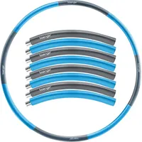 baenger Hula Hoop Reifen Erwachsene Edelstahlkern Hullahub Reifen zum Abnehmen für Anfänger & Fortgeschrittene [1,2 KG] inkl. eBook