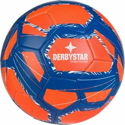 DERBYSTAR Street Soccer Fußball orange/blau/weiß 5