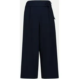 Zero Culotte Weites Bein Blau 38