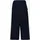 Zero Culotte Weites Bein Blau 38