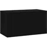 vidaXL Wand-Schuhschrank 70 x 35 x 38 cm schwarz