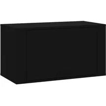 vidaXL Wand-Schuhschrank 70 x 35 x 38 cm schwarz