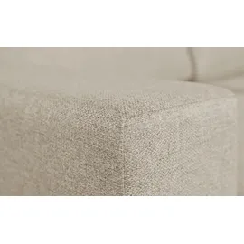 Sofa.de Ecksofa beidseitig stellbar Cristy ¦ creme ¦ Maße (cm): B: 211 H: 88 T: 139.0