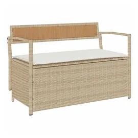 vidaXL Gartenbank 55 x 74 x 55 cm Beige