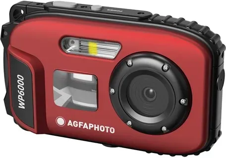 Photo Realishot WP6000 - Waterproof Compact Digital Camera - Red