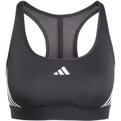 ADIDAS Damen Top Powerreact Training 3-Streifen, BLACK, XS
