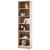 Die Möbelfundgrube Bücherregal 54 x 34 x 198 cm Braun