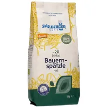 Spielberger Dinkel-Bauernspätzle hell bio 500g