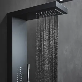 Home Deluxe Duschpaneel Cascata black