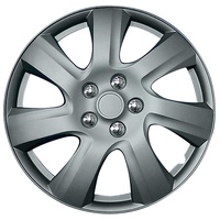 AUTO-STYLE Satz Radzierblenden Carolina 14-Zoll Matt-Gunmetal