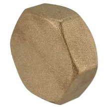 Weinmann & Schanz Messing Gewindefitting-Kappe 1 1/4'' IG