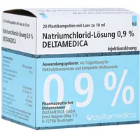 DELTAMEDICA GmbH Natriumchlorid-lösung 0,9% Deltamedica Luer Pl.