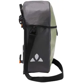 Vaude Aqua Commute Single Fahrradtasche grün/schwarz