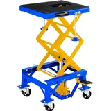 MSW Scherenhebebühne mit Rollen 135 kg