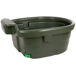 KERBL Weidetränke, Weidetrog 550 Liter mit Ablauf für Pferde, Ponys und Rinder