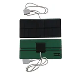LVYXON USB-Solarpanel-Ladegerät, 5 V, 2,5 W, tragbares Solar-Ladegerät für Handy, Outdoor, Camping, Wandern, Handy, Powerbank