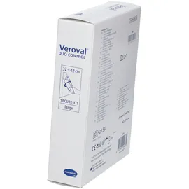 Hartmann VEROVAL Duo Control Oberarm-Blutdruckmessgerät, Größe Large, blau