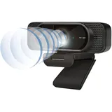 Logilink Webcam 1080p FHD Webcam + Mikrofon Privacy 96° - Schwarz