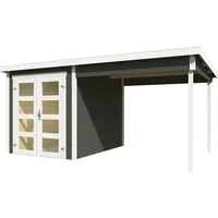 Nordic Holz Gartenhaus-Anbaudach NORDIC HOLZ »Zambezi«, ANBAU 250x", beige