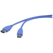 Renkforce USB-A 3 m Blau