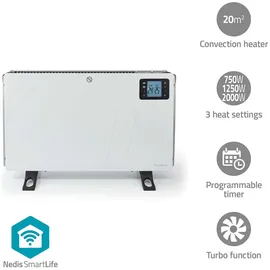 Nedis Konvektor 2000 W Weiß