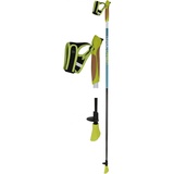 WITEBLAZE Nordic Walking Stöcke NORDIC CARBON Wanderstock Kinder 5021 - blau-gelb