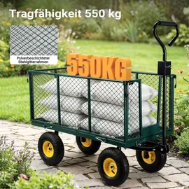 Wiltec Bollerwagen grün