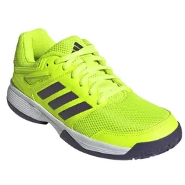 adidas Speedcourt IN Sneaker Kinder - grün/schwarz - 33,5