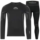 Alpenwert Thermounterhemd Thermounterwäsche Set Herren – mit Daumenloch wärmend & atmungsaktiv (Set, 1) ideal für Wintersportaktivitäten, atmungsaktiv mit Daumenloch XXL