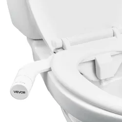 VEVOR Bidetaufsatz Toilette Doppeldüsen Einstellbarer Druck Nicht Elektrisch