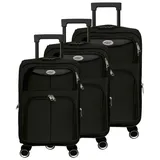 gustav voss est. 1899 Mykonos 4-Rollen 56 cm / 60 l schwarz