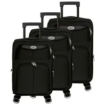 gustav voss est. 1899 Mykonos 4-Rollen 56 cm / 60 l schwarz