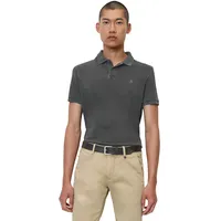 Marc O'Polo Poloshirt, mit dezenter Logostickerei Marc O'Polo black