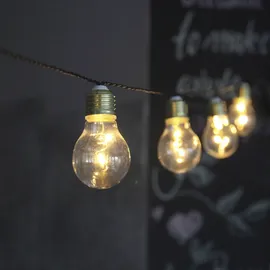 STAR LED-Lichterkette Kunststoff 1 m Warmweiß