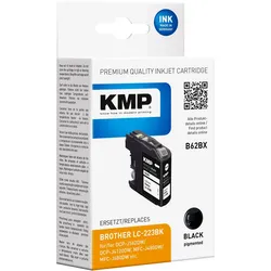 KMP B62BX - 11.8 ml - Schwarz - kompatibel - Tintenpatrone (Alternative zu: Brot