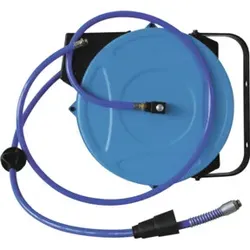 ewo Schlauchaufroller Anwendung f.Druckluft L.15m Ausgangsanschluss G 3/8