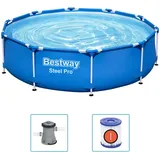 BESTWAY Steel Pro Pool 305 x 76 cm inkl. Filterpumpe