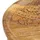 vidaXL Runde Beistelltische Braun Mangoholz 5900 x 5000 cm