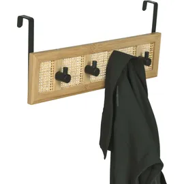 Wenko Garderobe Allegre 4 Haken Schwarz