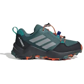 adidas Terrex Ax4s Speed Lacing Wanderschuhe - Preloved Teal / Matte Silver / Semi Impact Orange - EU 33