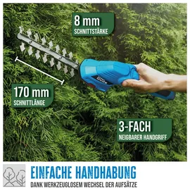 Güde Akku-Strauchschere GPS 7,2V-1,5 inkl. 1 x 1,3 Ah