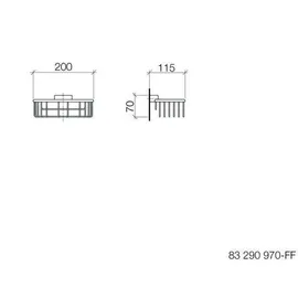 Dornbracht Duschkorb 83290970-08,