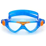 Aquasphere Schwimmbrille Vista Jr - Kinder Schwimmmaske - Klar/Orange