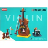 Sluban Klemmbausteine Violine 308-tlg.