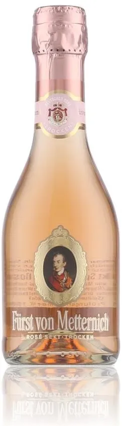 Fürst von Metternich Rosé Sekt trocken 12,5 % Vol. 0,2l