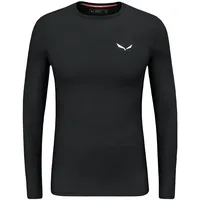 Salewa Cristallo Warm Amr M L/S Tee., Black Out,